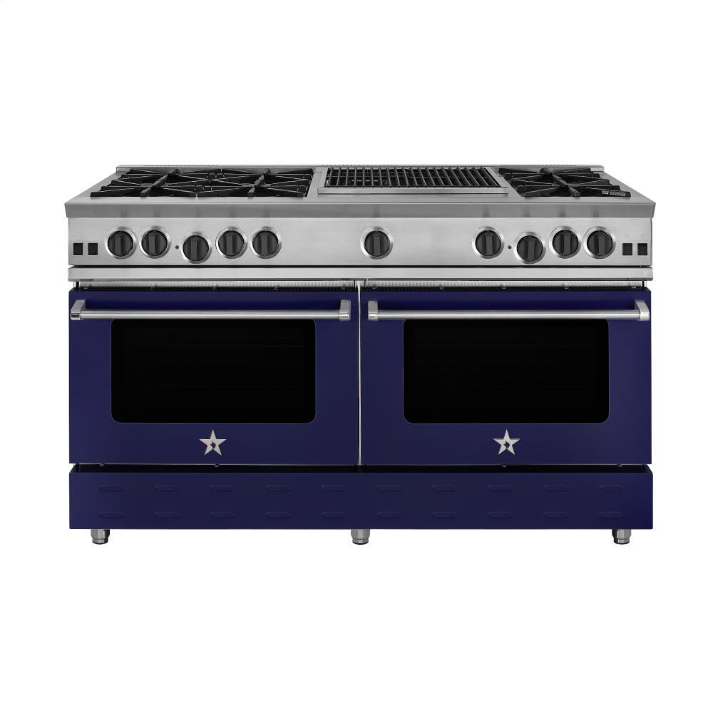 Bluestar RNB606FTBV2L 60" Rnb Series Range With A 24" French Top