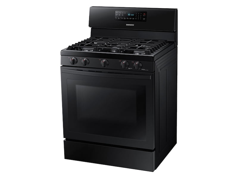 Samsung NX58T5601SB 5.8 Cu. Ft. Freestanding Gas Range With Convection In Black
