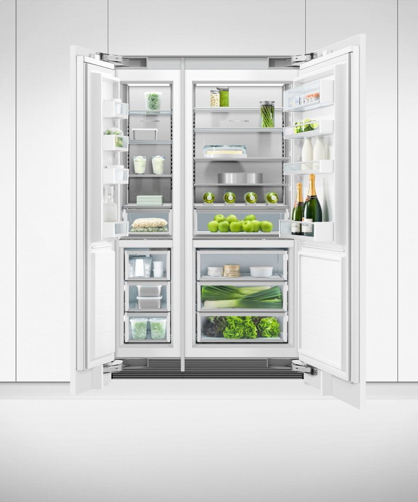 Fisher & Paykel RS1884FRJK1 Integrated Column Freezer, 18", Ice