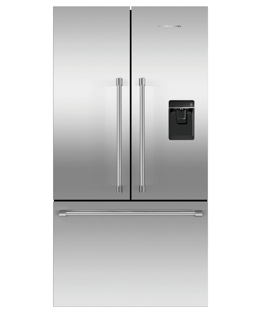Fisher & Paykel RF201ACUSX1N Freestanding French Door Refrigerator Freezer, 36