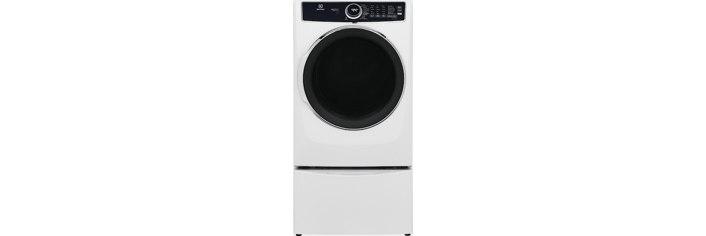 Electrolux ELFG7637AW Gas 8.0 Cu. Ft. Front Load Dryer