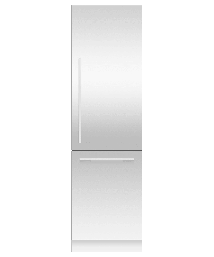 Fisher & Paykel RS2484WRU1 Integrated Refrigerator Freezer, 24", Ice & Water