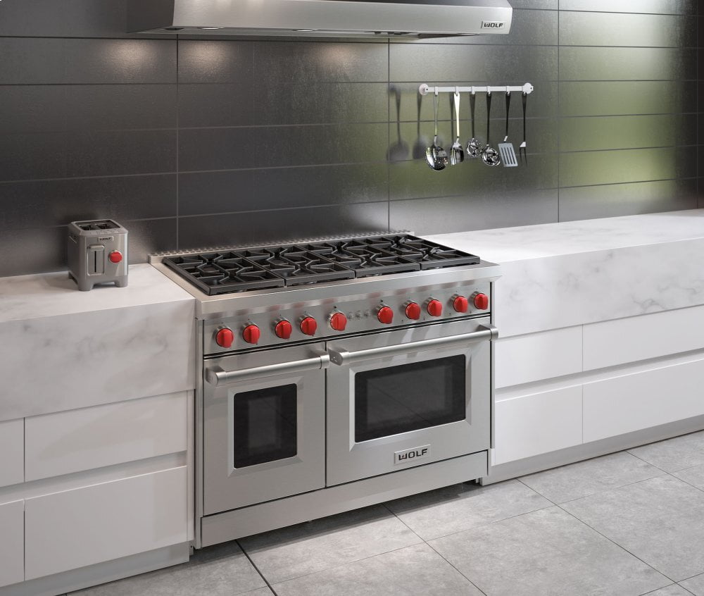 Wolf GR488 48" Gas Range - 8 Burners
