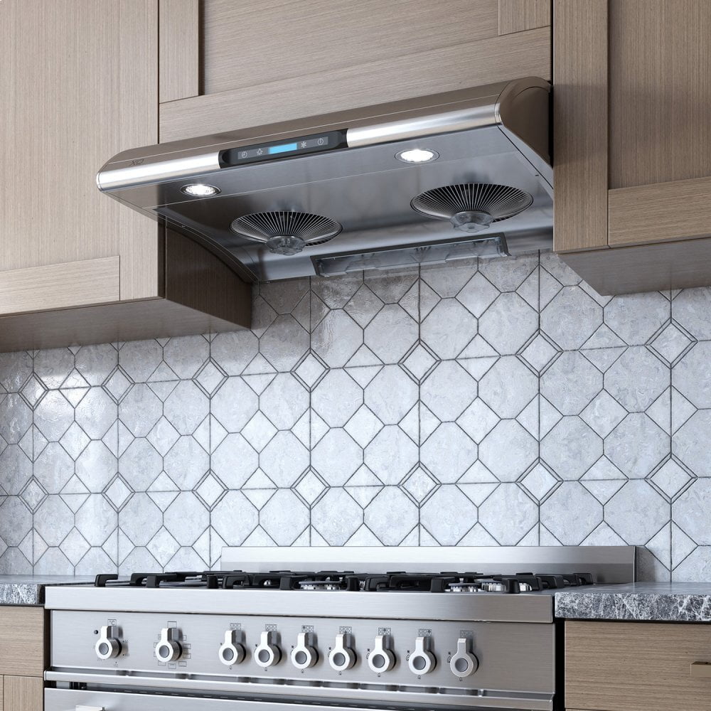 Xo Appliance XOA30W 550 Cfm 30" Filterless Under Cabinet Range Hood White