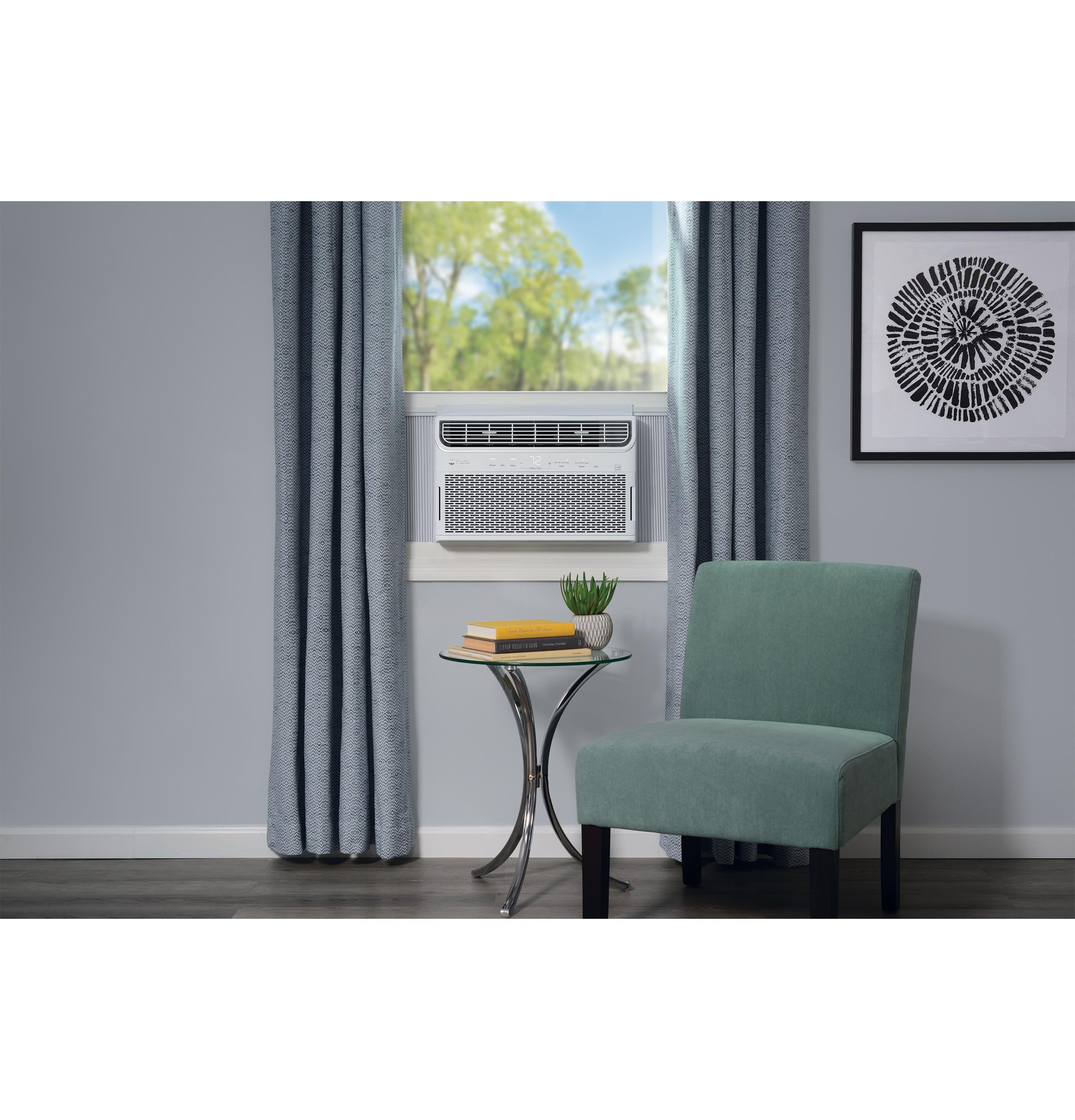 Ge Appliances AHTR10AC Ge Profile™ Energy Star® 10,000 Btu Inverter Smart Ultra Quiet Window Air Conditioner For Medium Rooms Up To 450 Sq. Ft.