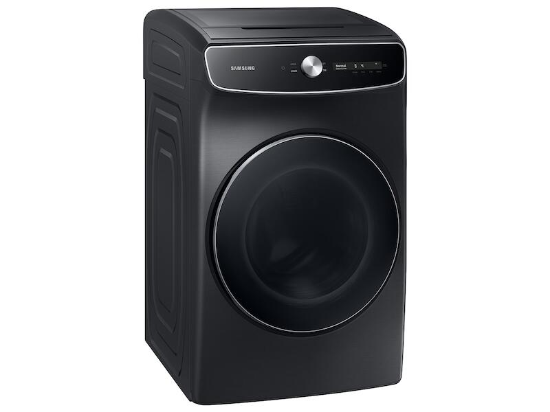 Samsung DVG60A9900V 7.5 Cu. Ft. Smart Dial Gas Dryer With Flexdry™ And Super Speed Dry In Brushed Black