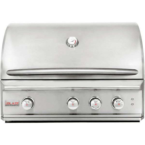 Blaze Grills BLZ3PROLP Blaze Professional 34-Inch 3 Burner Built-In Gas Grill With Rear Infrared Burner, With Fuel Type - Propane