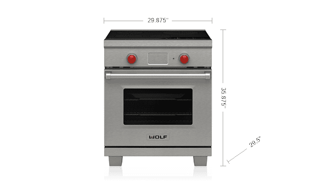 Wolf IR304PESPH 30" Professional Induction Range
