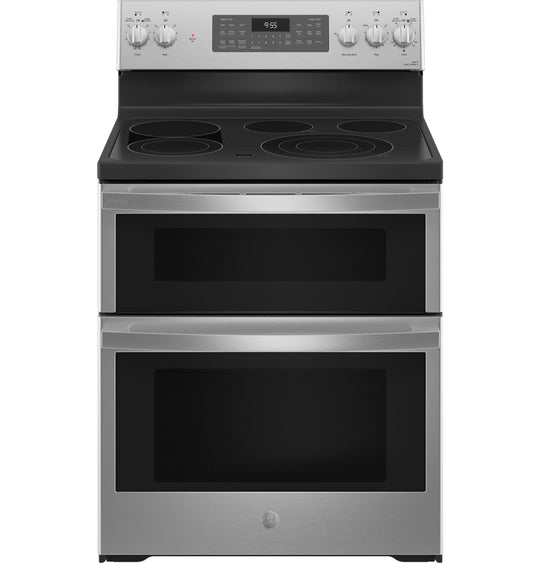 Ge Appliances PB965YPFS Ge Profile™ 30" Smart Free-Standing Electric Double Oven Convection Range With No Preheat Air Fry