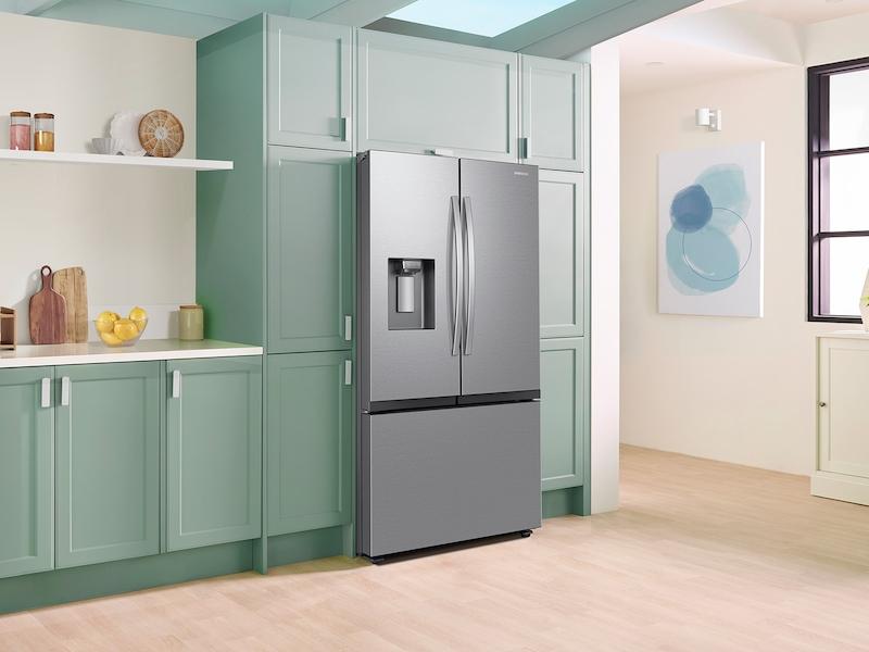 Samsung RF27CG5400SR 26 Cu. Ft. Mega Capacity Counter Depth 3-Door French Door Refrigerator With Four Types Of Ice In Stainless Steel