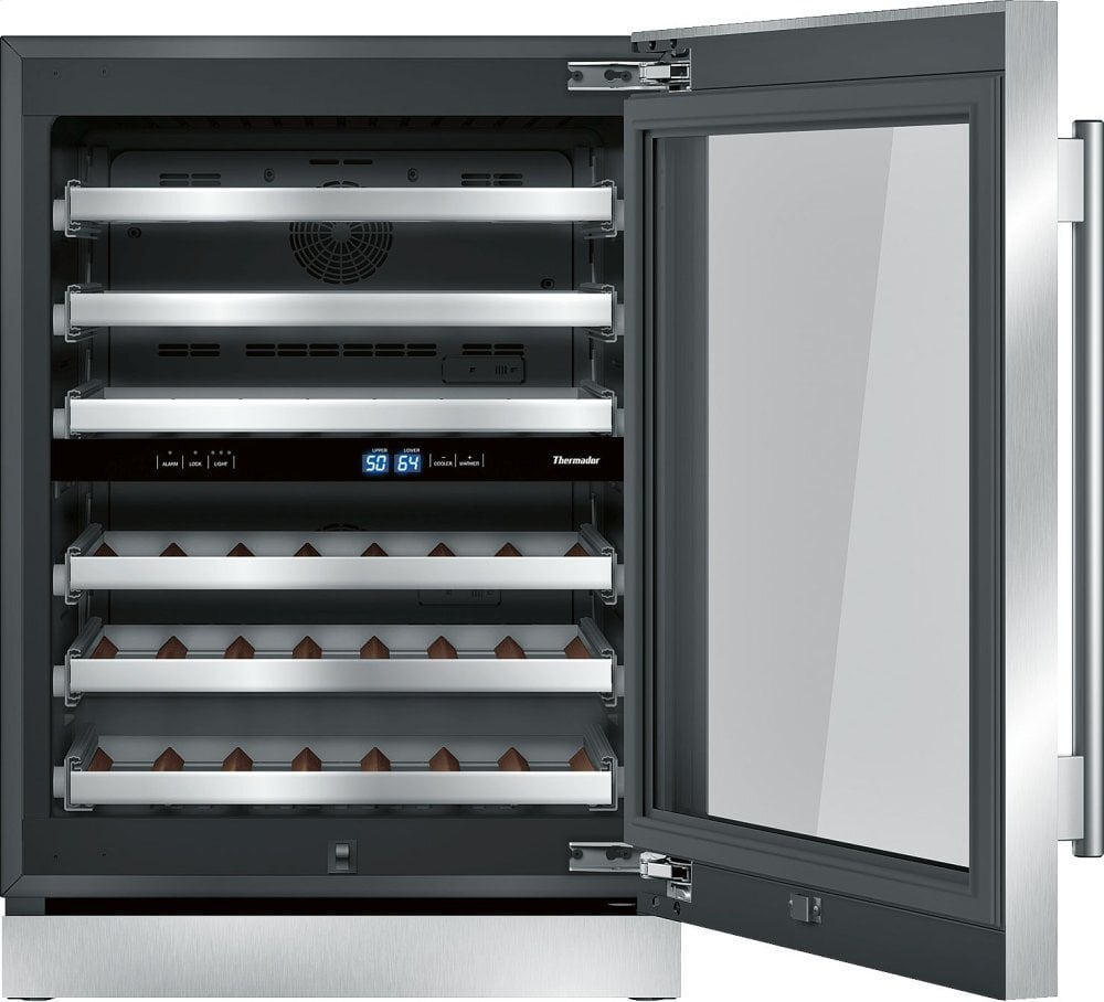 Thermador T24UW910RS 24-Inch Under-Counter Wine Reserve With Glass Door