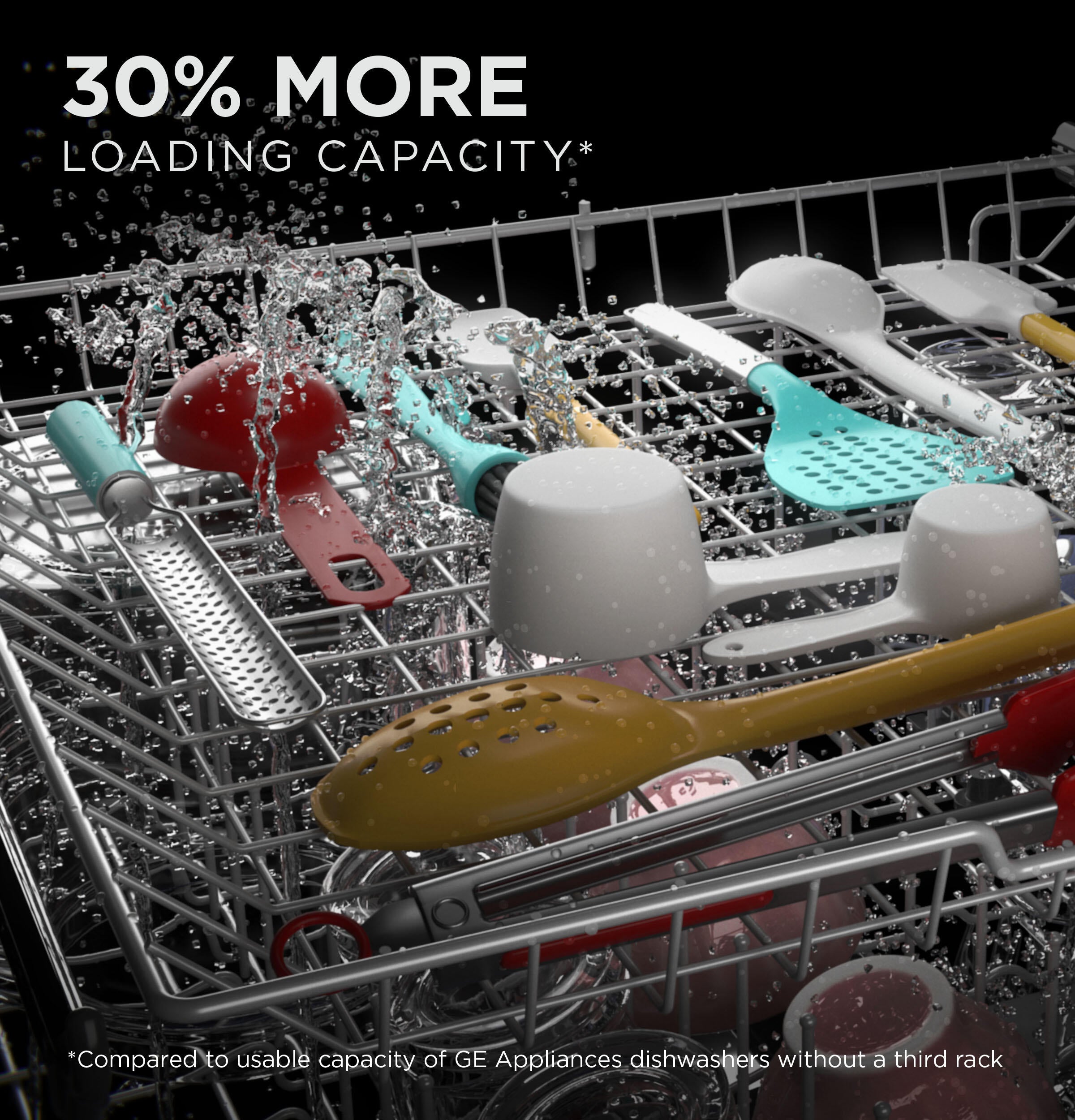 Ge Appliances GDT630PGRBB Ge® Top Control With Plastic Interior Dishwasher With Sanitize Cycle & Dry Boost
