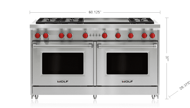Wolf GR606DGLP 60