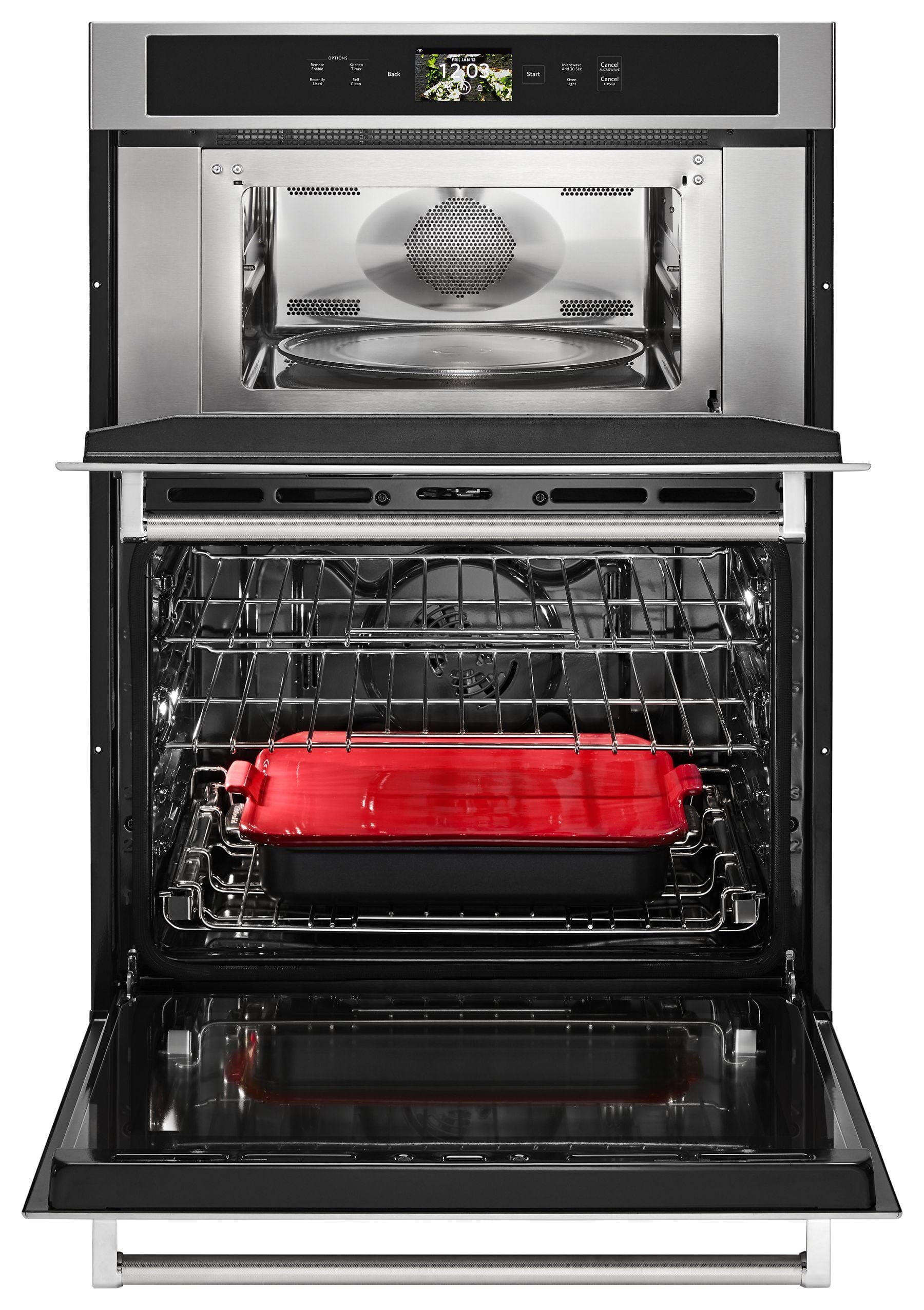 Kitchenaid KOCE900HSS Smart Oven+ 30" Combination Oven With Powered Attachments - Stainless Steel