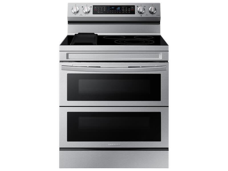 Samsung NE63A6751SS 6.3 Cu. Ft. Smart Freestanding Electric Range With Flex Duo™, No-Preheat Air Fry & Griddle In Stainless Steel