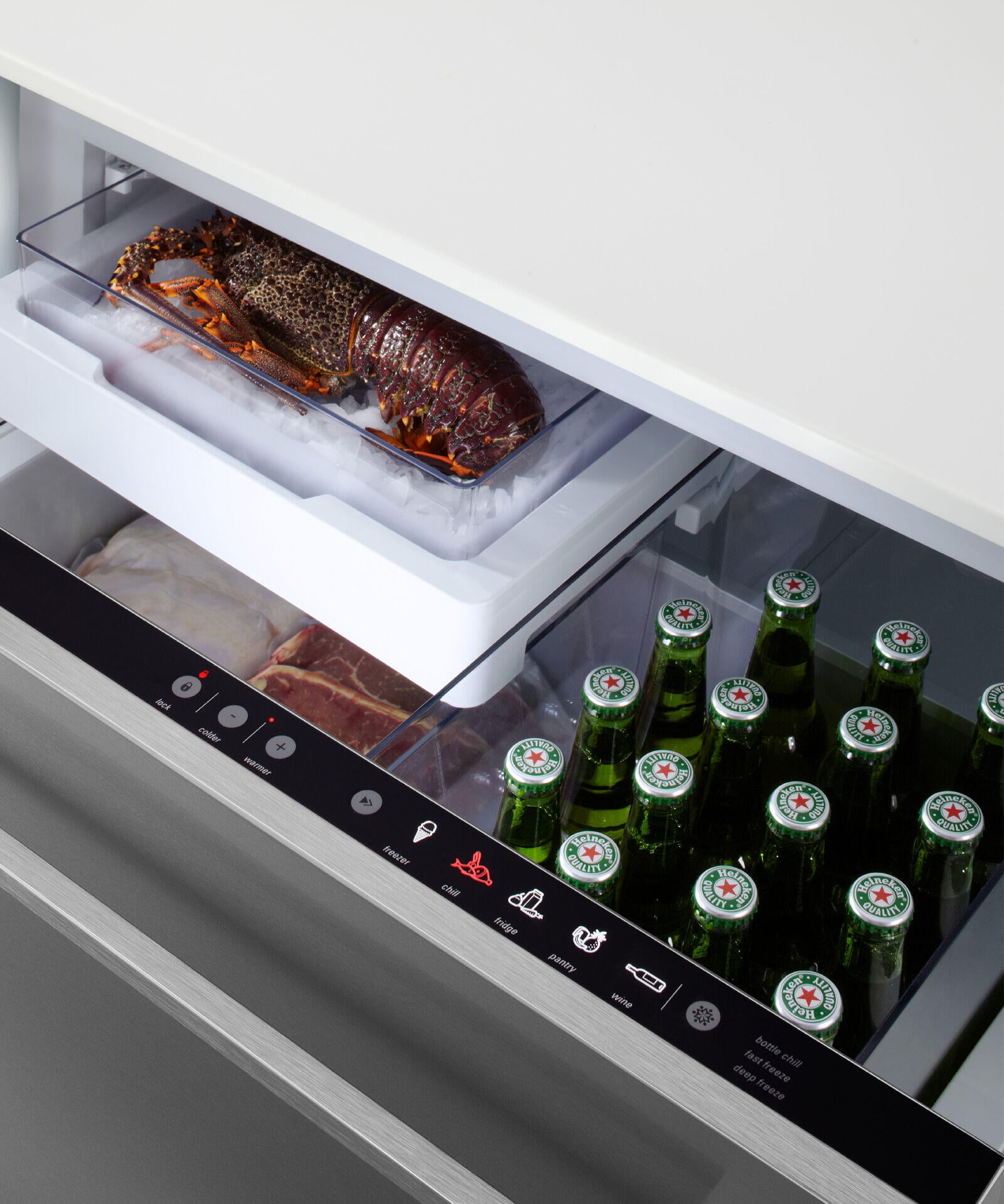 Fisher & Paykel RB36S25MKIWN1 Integrated Cooldrawer™ Multi-Temperature Drawer