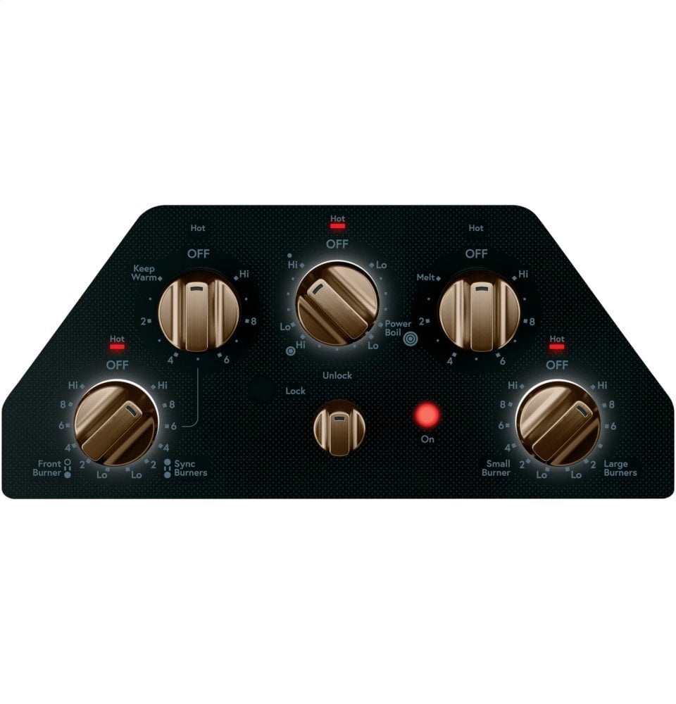 Cafe CEP70303MS2 Café 30" Knob-Control Electric Cooktop