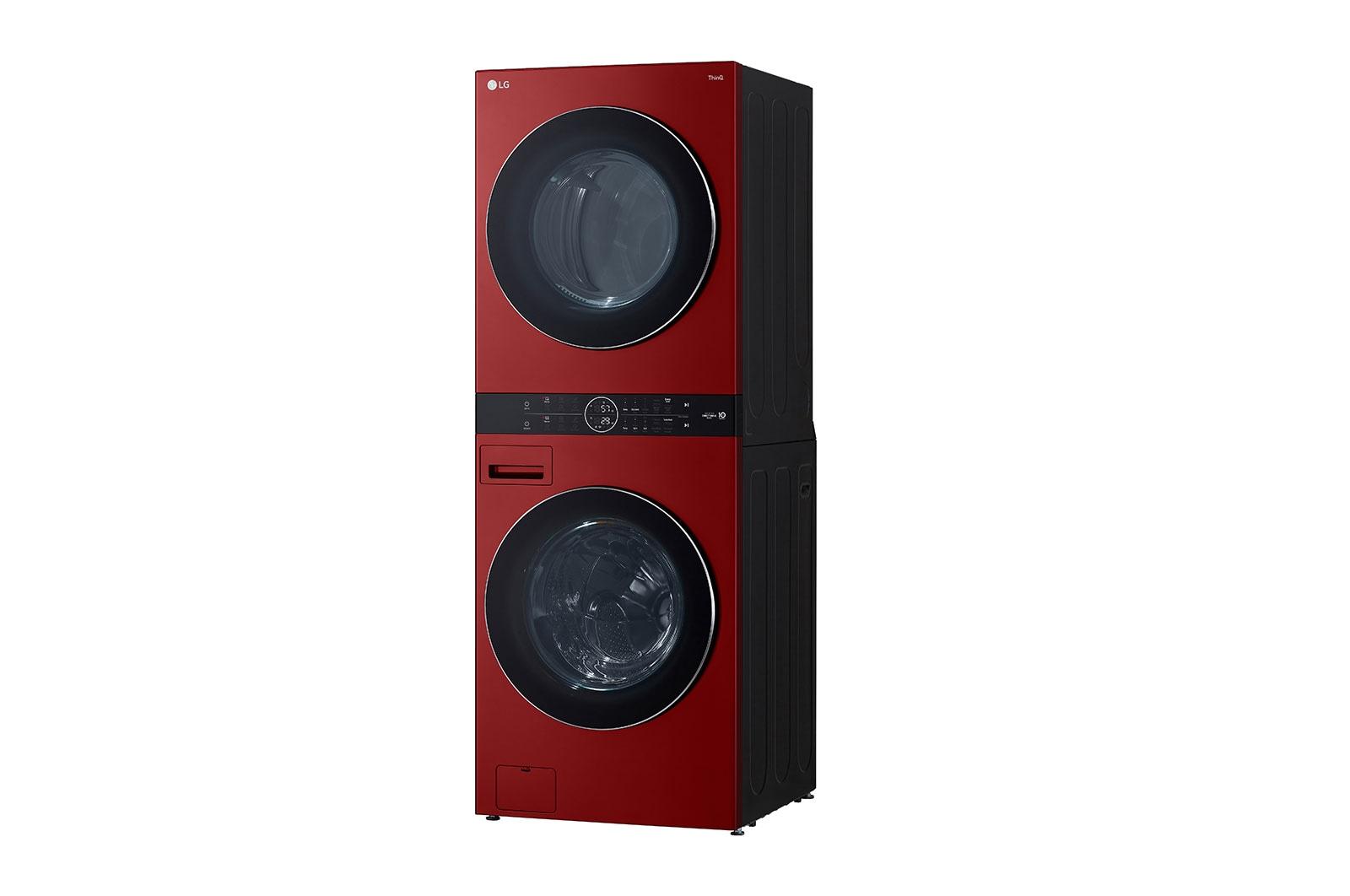 Lg WKEX200HRA Single Unit Front Load Lg Washtower™ With Center Control™ 4.5 Cu. Ft. Washer And 7.4 Cu. Ft. Electric Dryer