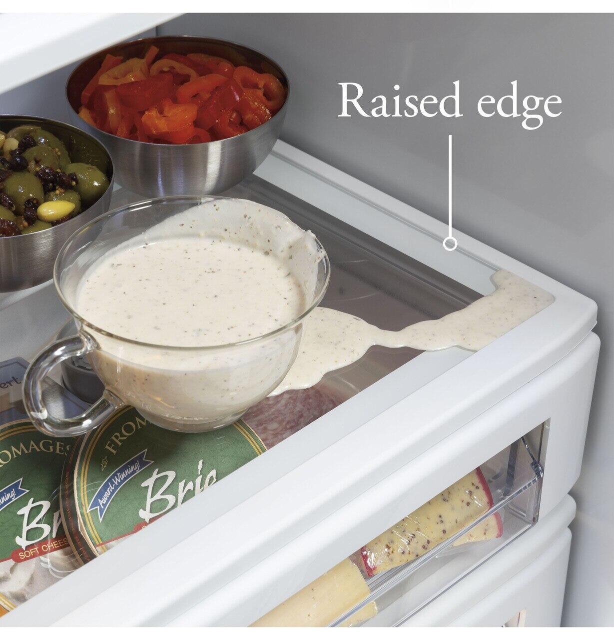 Cafe CDB36RP2PS1 Café™ 21.3 Cu. Ft. Built-In Bottom-Freezer Refrigerator