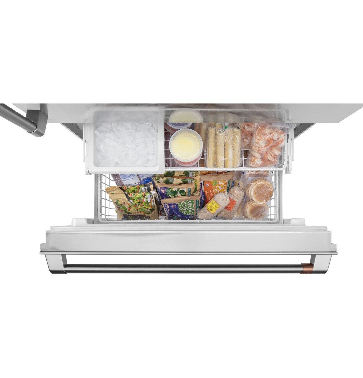 Cafe CDB36RP2PS1 Café™ 21.3 Cu. Ft. Built-In Bottom-Freezer Refrigerator