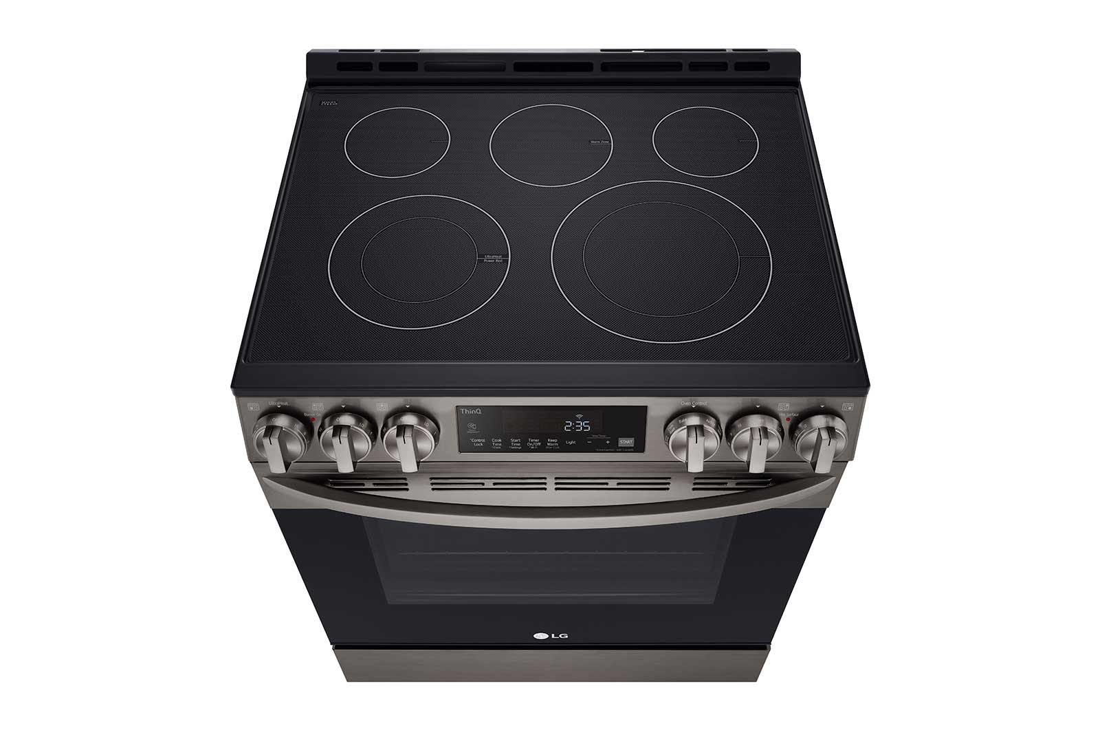 Lg LSEL6333D 6.3 Cu Ft. Smart Wi-Fi Enabled Fan Convection Electric Slide-In Range With Air Fry & Easyclean®