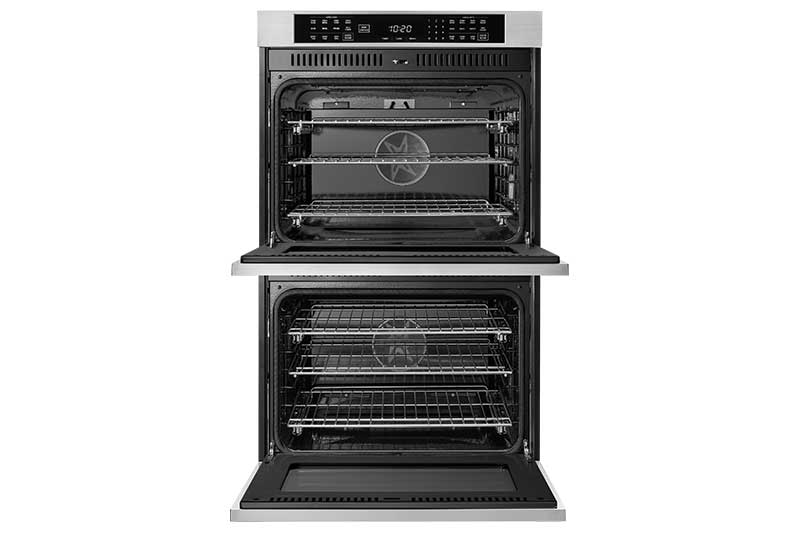 Dacor HWO227FS 27" Double Wall Oven, Silver Stainless Steel With Flush Handle