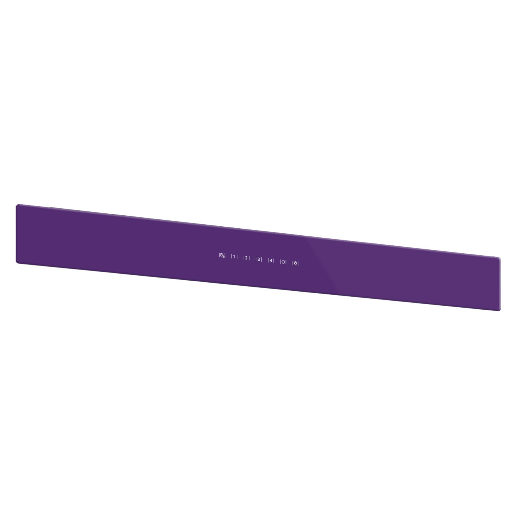 Best Range Hoods SV09955PU Wcb3 30'' Front Glass Panel Purple