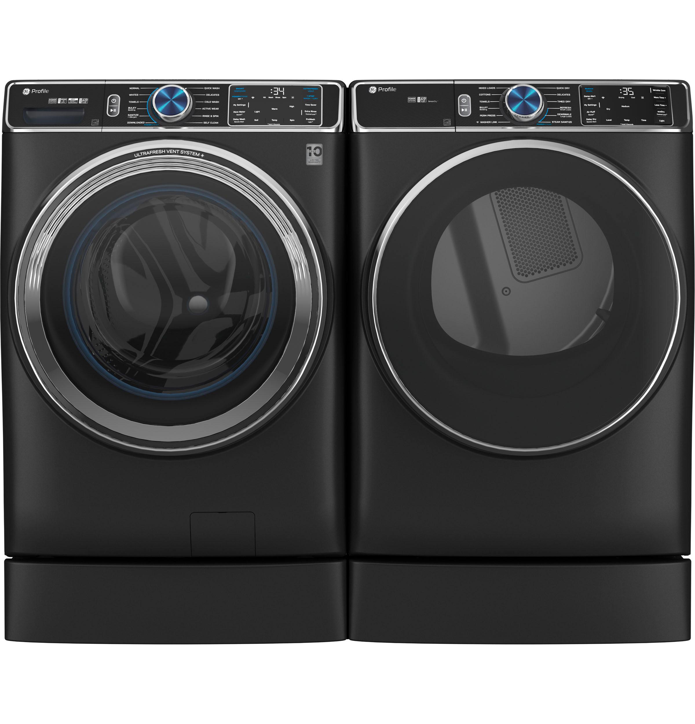 Ge Appliances PFD95GSPTDS Ge Profile™ 7.8 Cu. Ft. Capacity Smart Front Load Gas Dryer With Steam And Sanitize Cycle