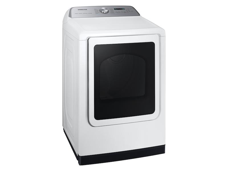 Samsung DVG54CG7150W 7.4 Cu. Ft. Smart Gas Dryer With Pet Care Dry And Steam Sanitize+ In White