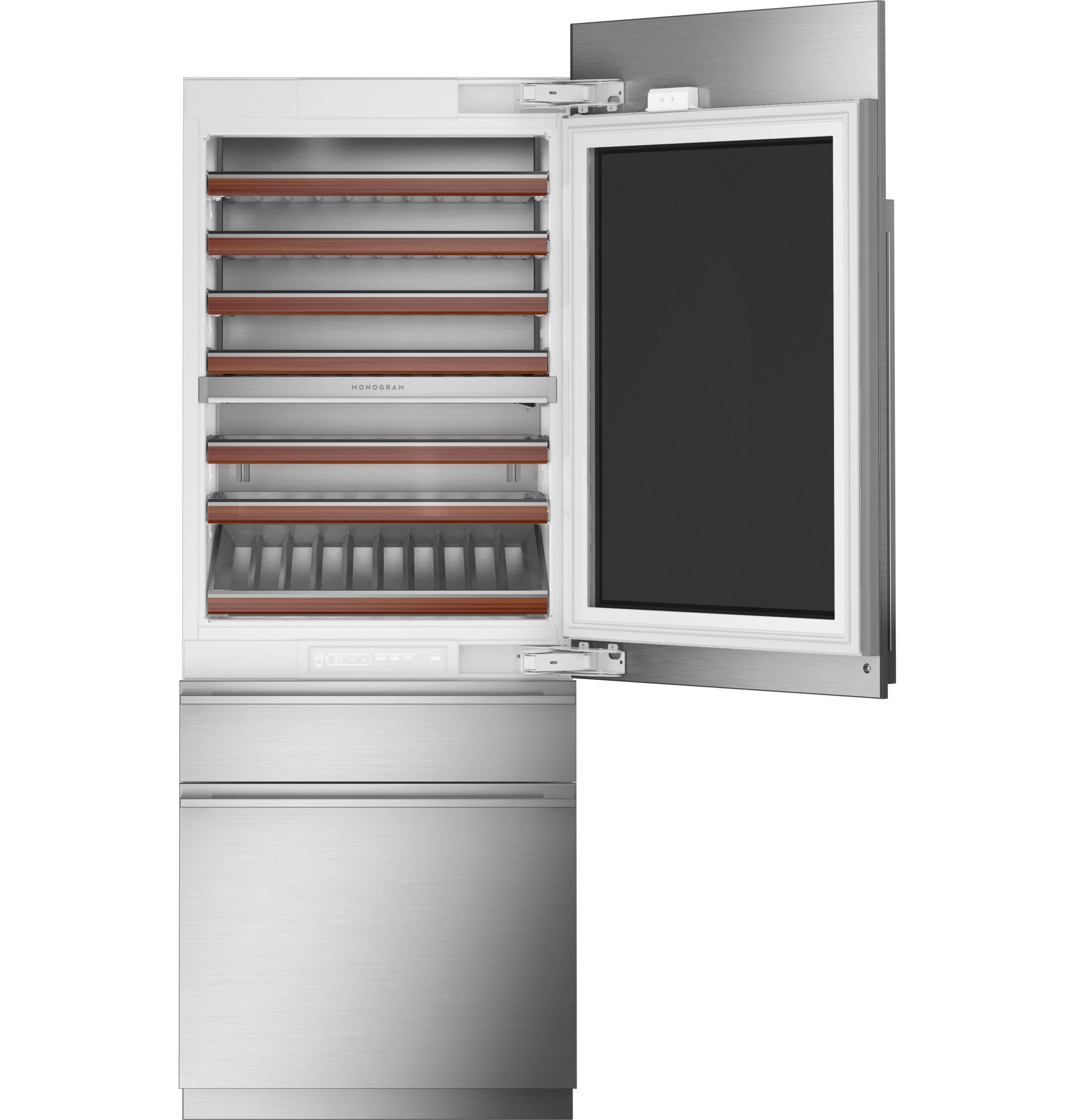 Monogram ZIW303NPPII Monogram 30" Fully Integrated Wine Refrigerator