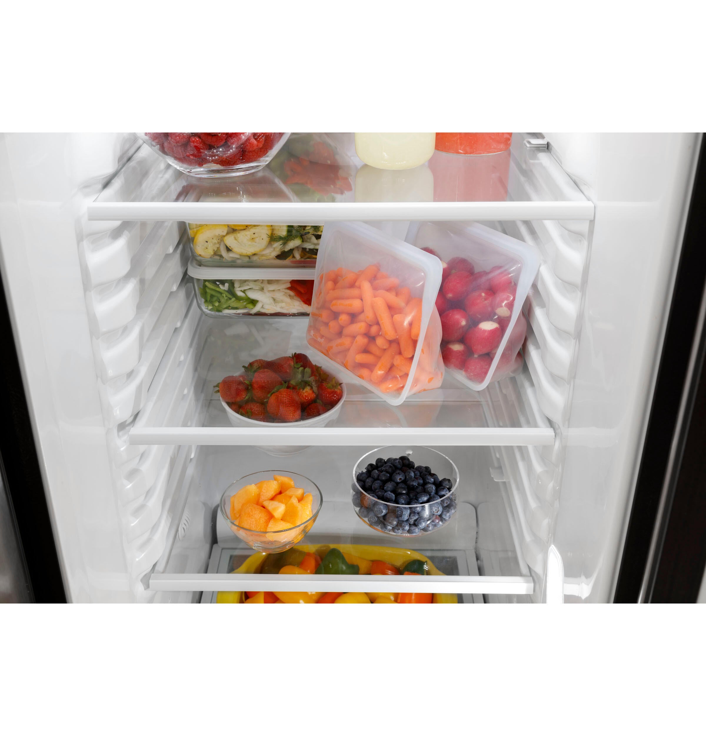 Ge Appliances GSE23GGPWW Ge® Energy Star® 23.0 Cu. Ft. Side-By-Side Refrigerator