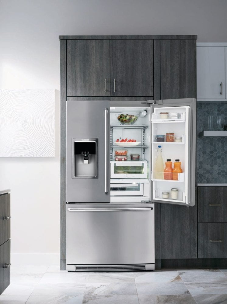 Electrolux EW23BC87SS Counter-Depth French Door Refrigerator With Wave-Touch® Controls