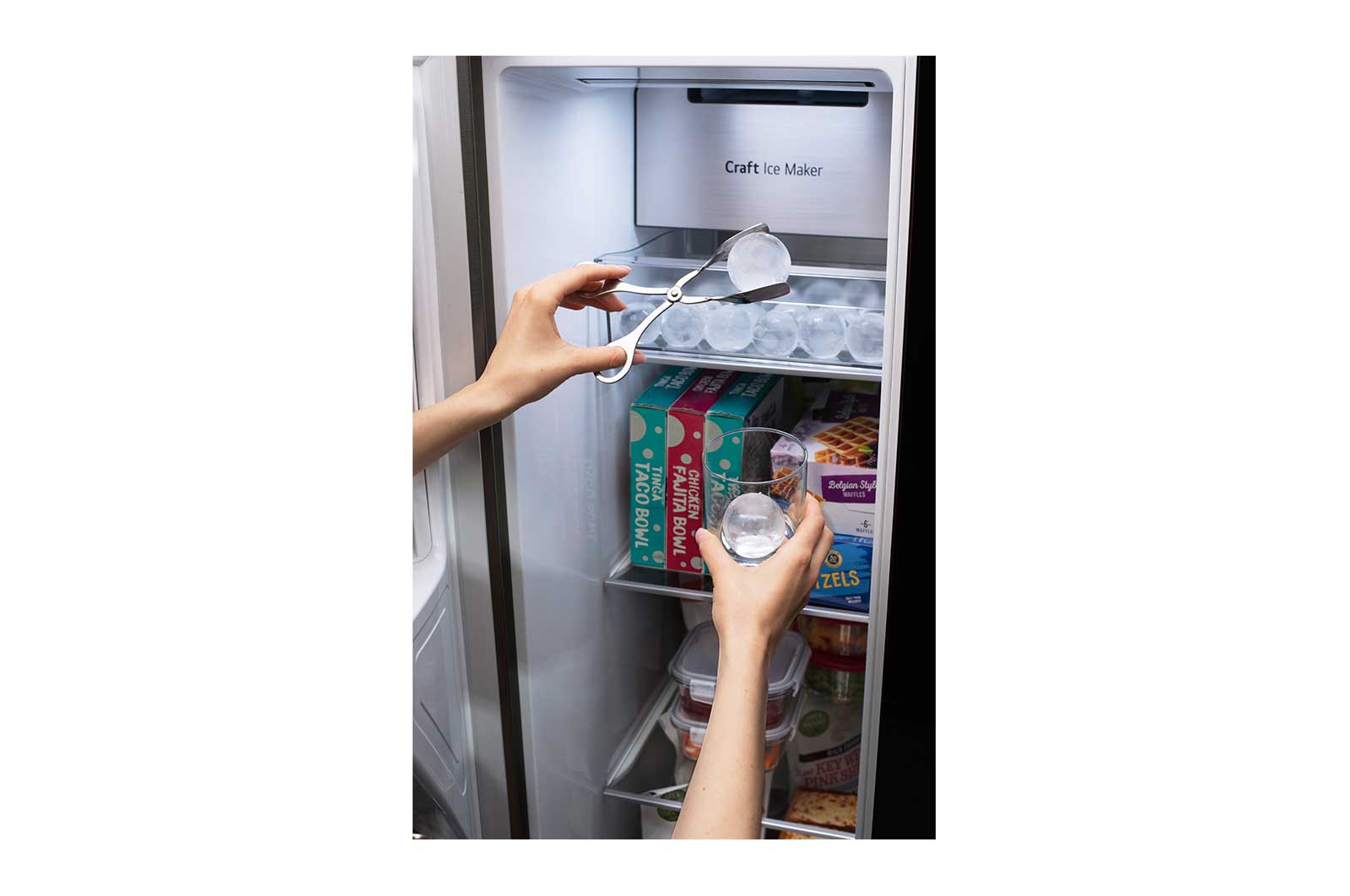 Lg LRSDS2706D 27 Cu. Ft. Side-By-Side Door-In-Door® Refrigerator With Craft Ice™