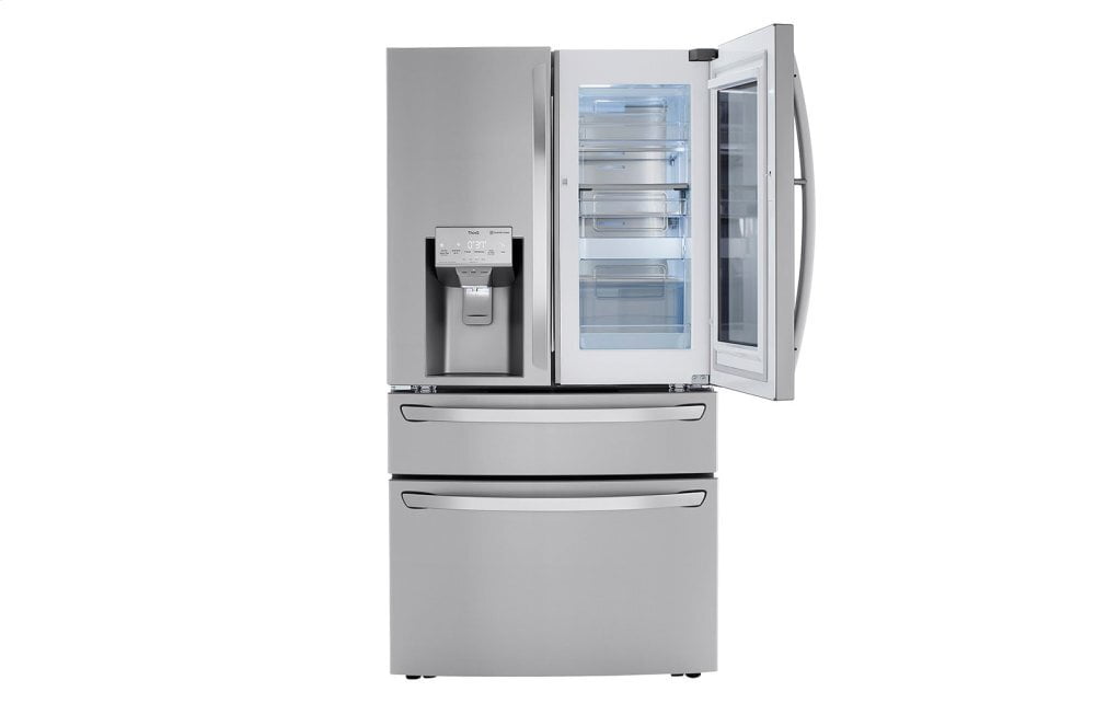 Lg LRMVC2306S 23 Cu. Ft. Smart Wi-Fi Enabled Instaview™ Door-In-Door® Counter-Depth Refrigerator With Craft Ice™ Maker