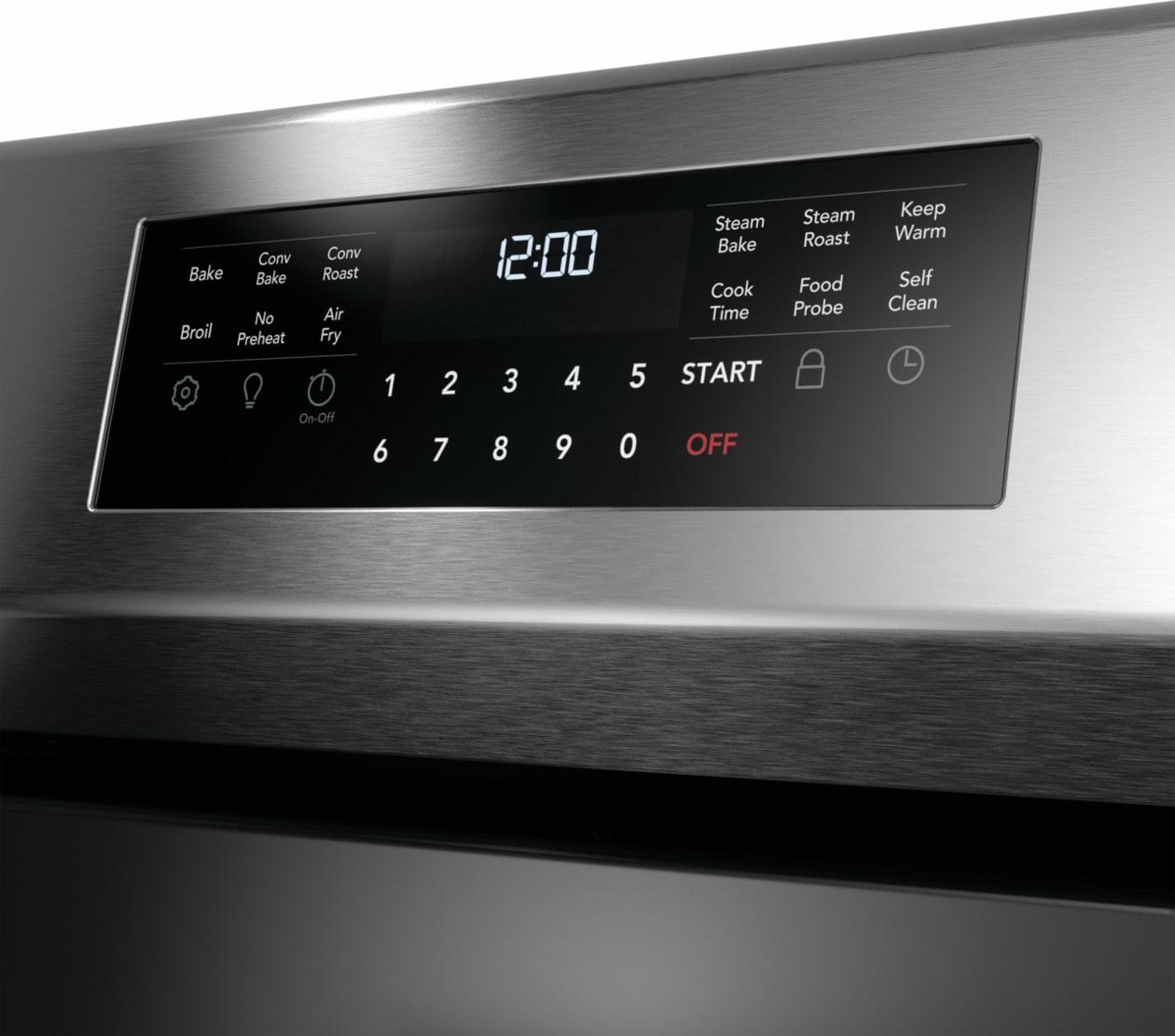 Frigidaire GCRE3060BF Frigidaire Gallery 30" Rear Control Electric Range With Total Convection