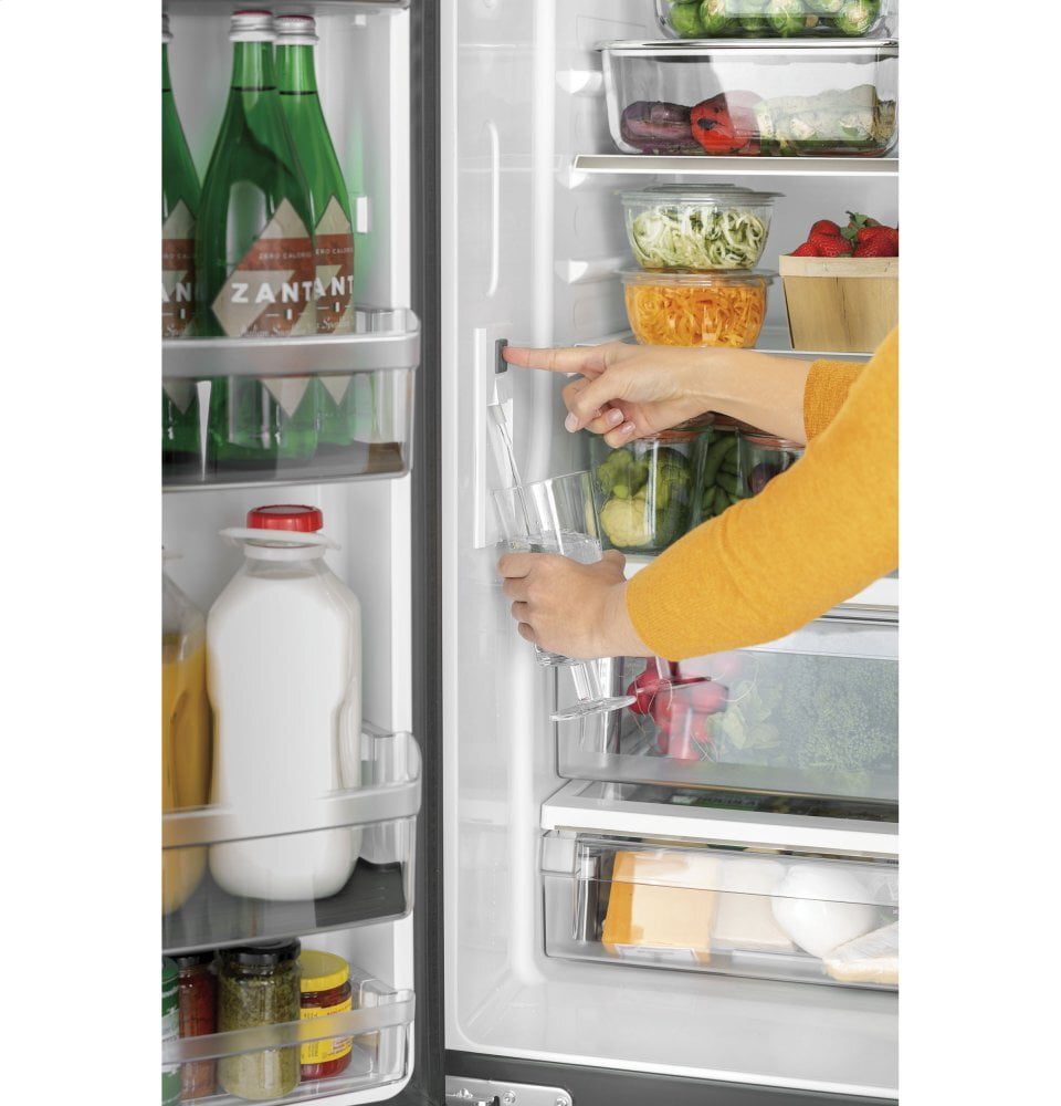 Cafe CWE19SP2NS1 Café Energy Star® 18.6 Cu. Ft. Counter-Depth French-Door Refrigerator