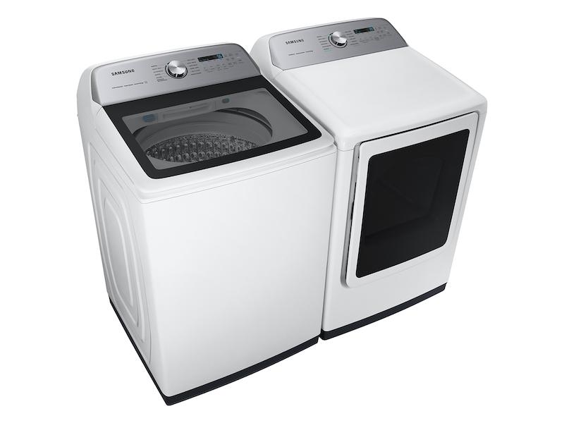 Samsung DVG55CG7100W 7.4 Cu. Ft. Smart Gas Dryer With Steam Sanitize+ In White