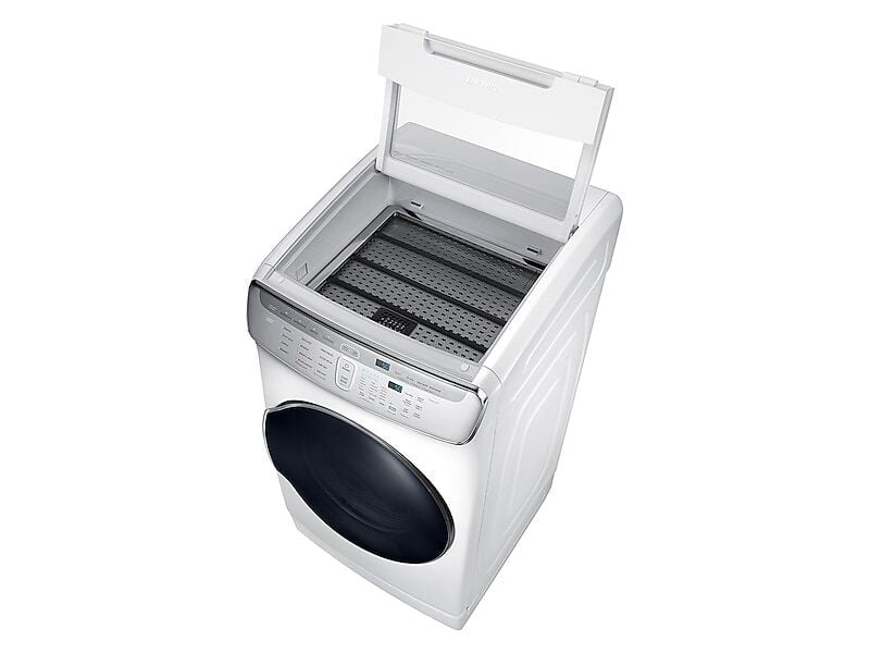Samsung DVG60M9900W 7.5 Cu. Ft. Smart Gas Dryer With Flexdry™ In White