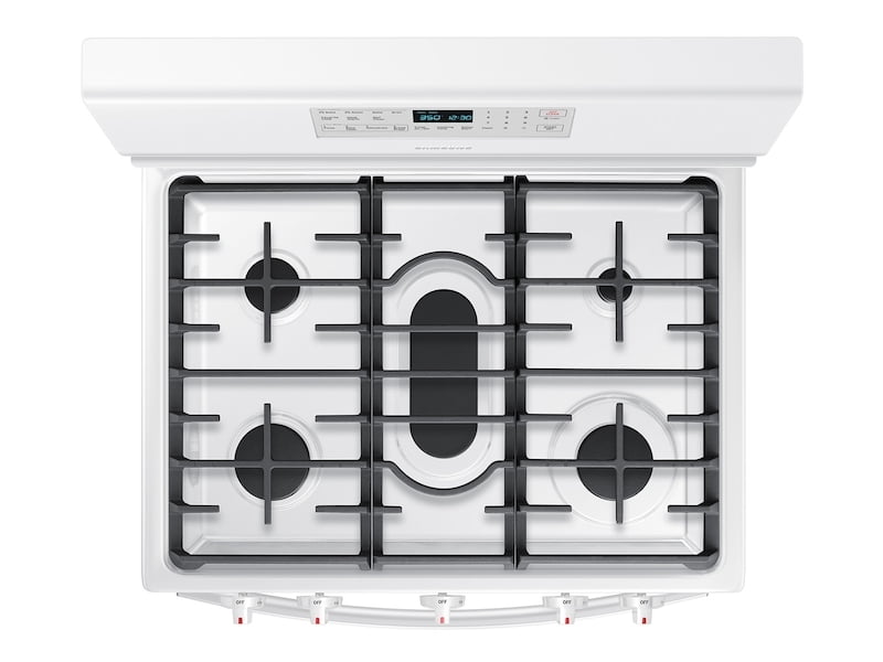Samsung NX58T5601SW 5.8 Cu. Ft. Freestanding Gas Range With Convection In White