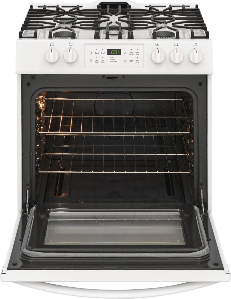 Frigidaire FFGH3054UW Frigidaire 30'' Front Control Freestanding Gas Range