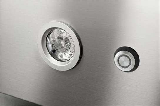 Best Range Hoods WC46E42SB Circeo - 42" Stainless Steel Chimney Range Hood For Use With A Choice Of Exterior Or In-Line Blowers