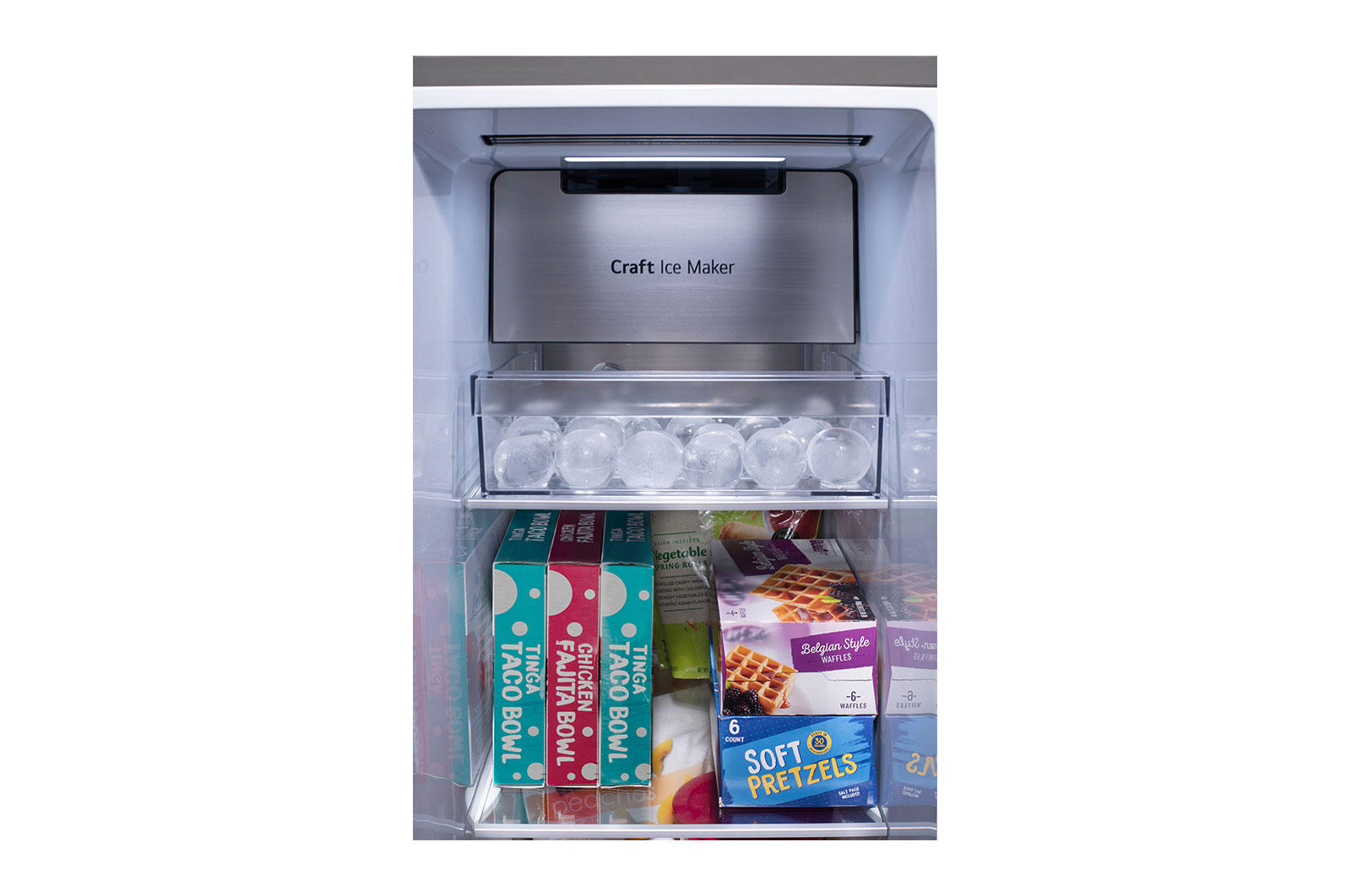 Lg LRSOS2706S 27 Cu. Ft. Side-By-Side Instaview™ Refrigerator
