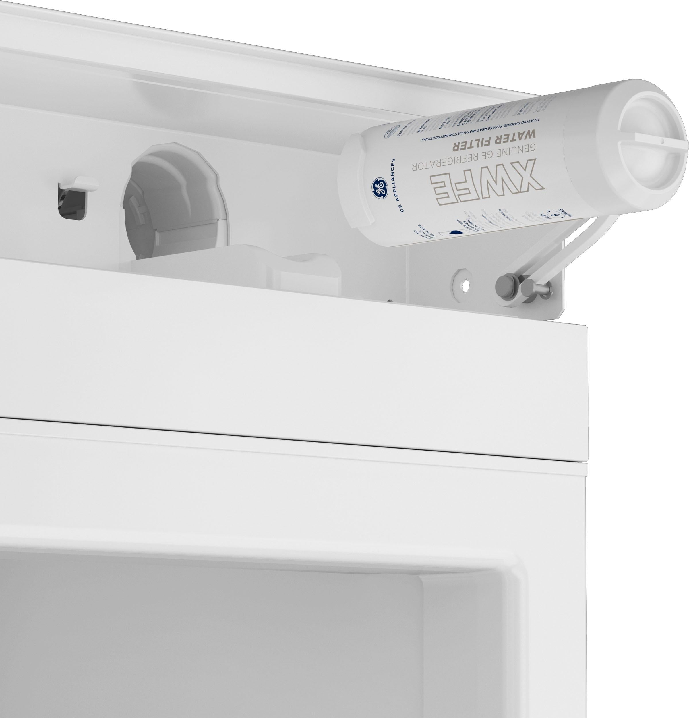 Monogram ZIC363NBVLH Monogram 36" Integrated Bottom-Freezer Refrigerator