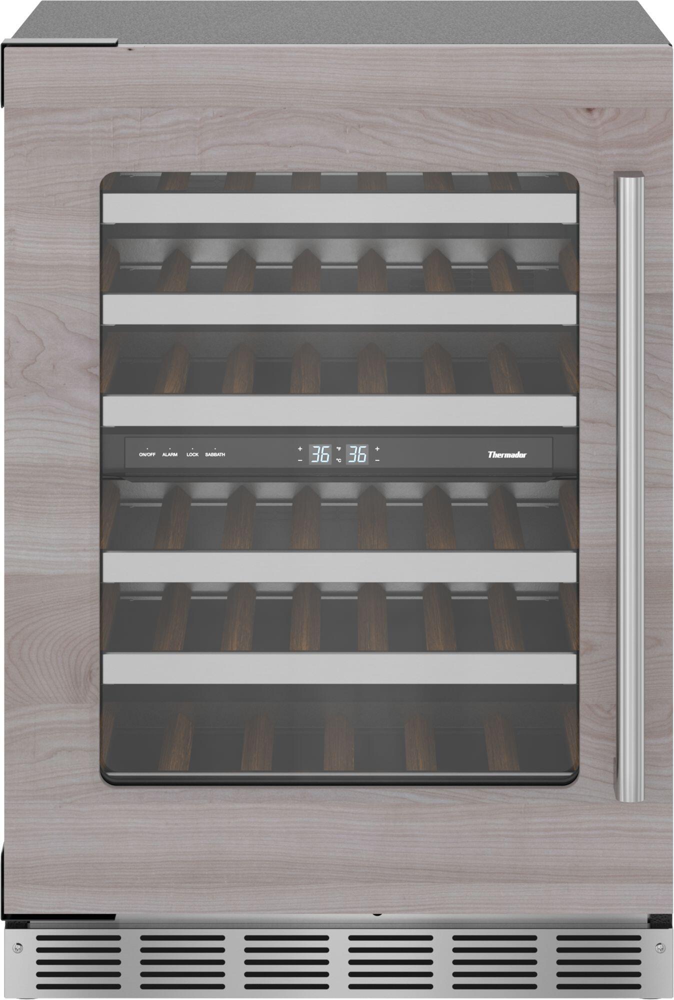 Thermador T24UW905LP Freedom® Wine Cooler With Glass Door 24'' T24Uw905Lp