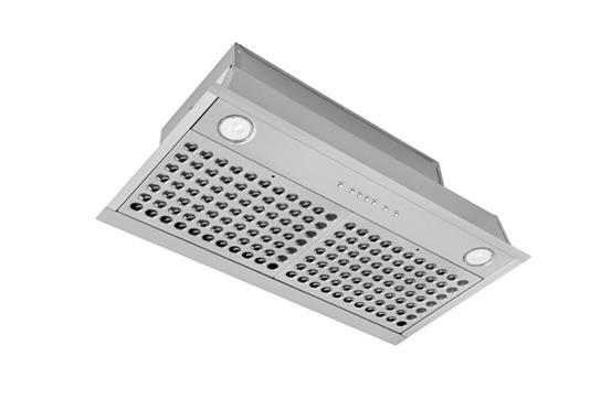 Best Range Hoods CC65I28SB Alefrun 28-In. 650 Max Cfm Stainless Steel Power Pack Range Hood Insert With Purled™ Light System