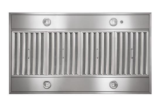 Best Range Hoods IPB9E48SB Ipb9 48" X 27" Stainless Steel Island Range Hood With A Choice Of External Or In-Line Blowers