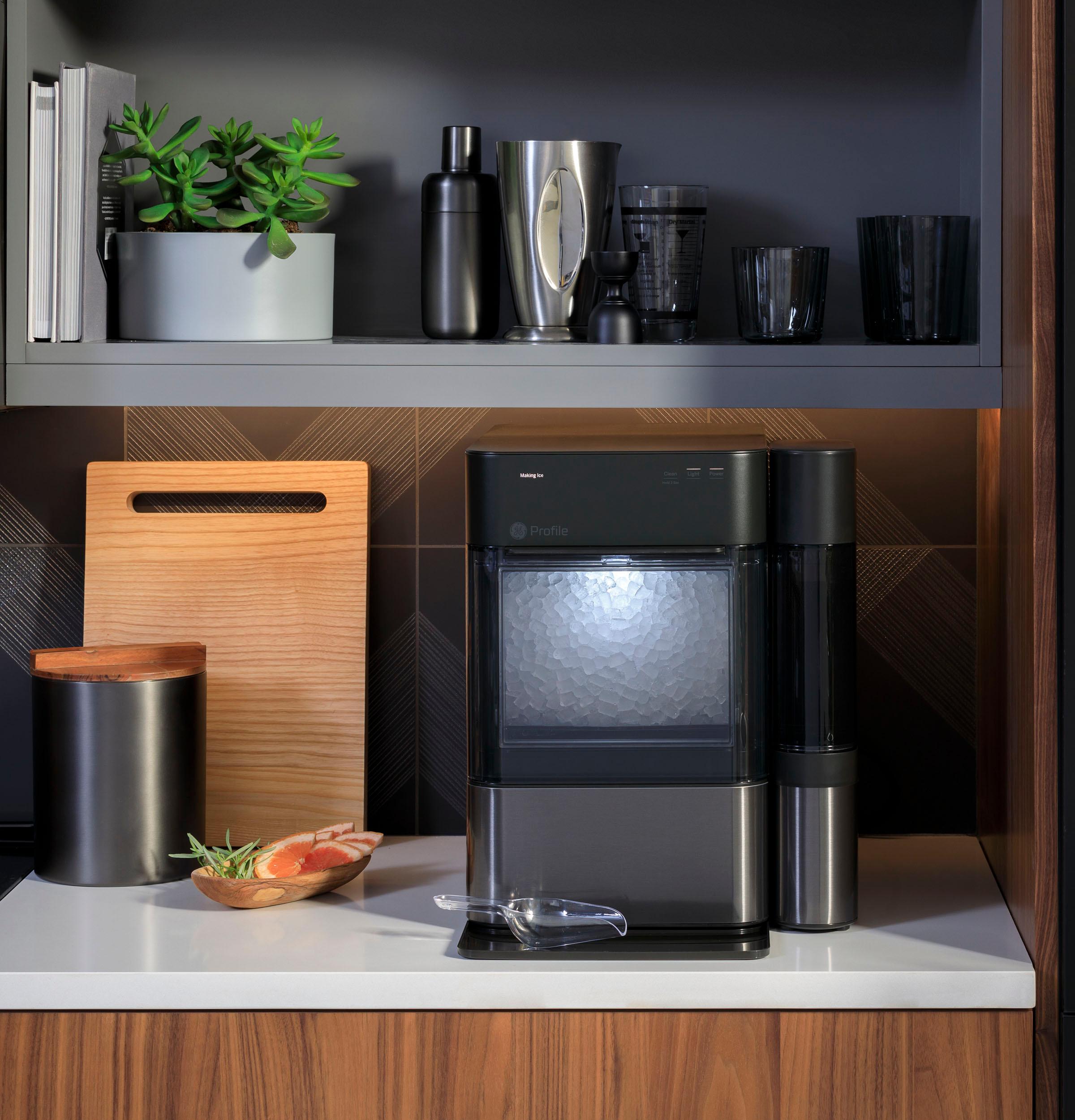 Ge Appliances XPIO13BCBT Ge Profile™ Opal™ 2.0 Nugget Ice Maker With Side Tank