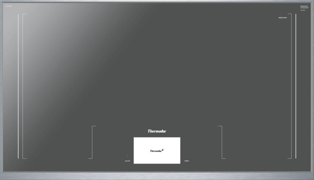 Thermador CIT36XWB 36-Inch Masterpiece® Freedom® Induction Cooktop, Stainless Steel Frame