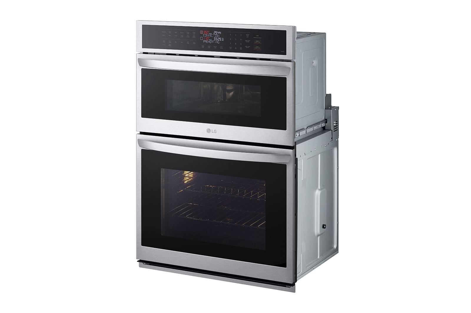Lg WCEP6423F 1.7/4.7 Cu. Ft. Smart Combination Wall Oven With Convection And Air Fry