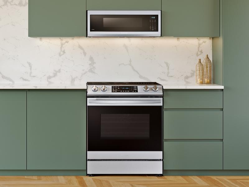 Samsung NE63B8611SS 6.3 Cu. Ft. Smart Instant Heat Induction Slide-In Range With Air Fry & Convection+ In Stainless Steel